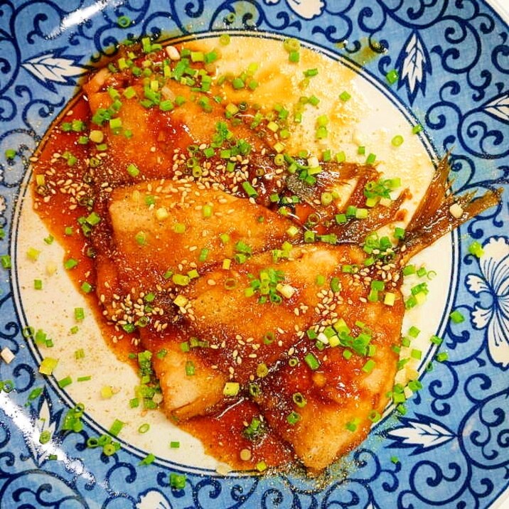 ご飯に乗せて丼でも!アジの蒲焼き